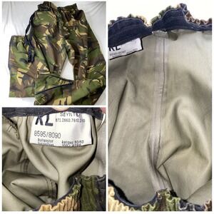 Seyntex KL Dutch Army DPM Camo Overtrousers GoreTex Pant 8595/8090 Large XL Tall